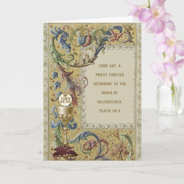 TARJETA DE ORDINACIÓN DE RECEPCIÓN MASIVA PRIEST P (Orquídea)