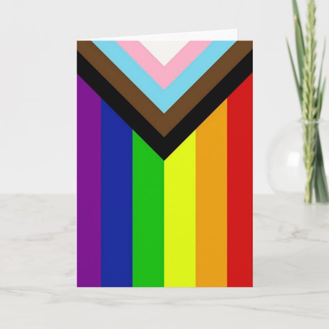 Tarjeta de orgullo LGBTQ+ (Anverso)