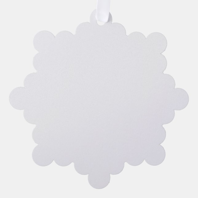 Tarjeta de ornamento de papel (Anverso)