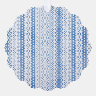 Tarjeta de ornamento de papel