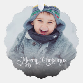 Tarjeta de ornamento de papel de superposición nav