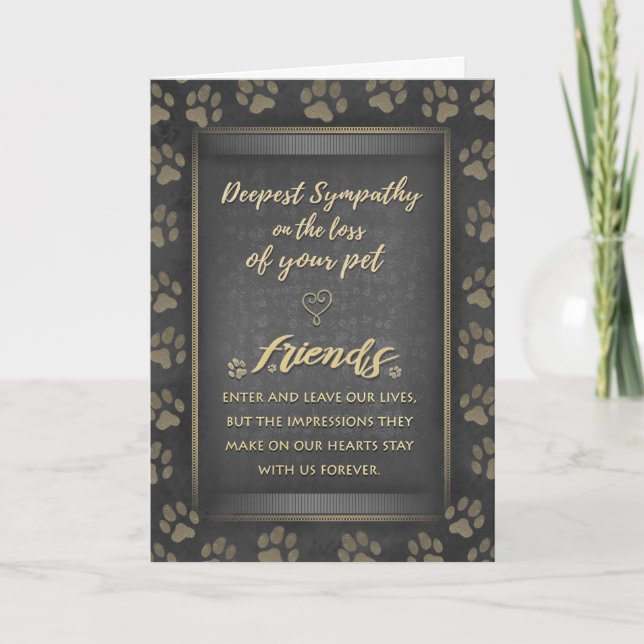 Tarjeta de oro de la pérdida de Mascota de la simp (Anverso)