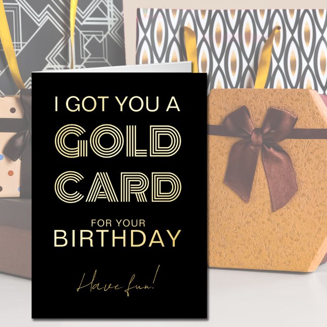 Tarjeta de oro para tarjeta de felicitación de cum (Subido por el creador)