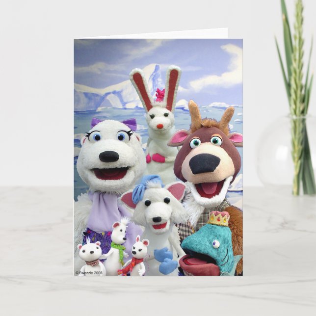 Tarjeta de oso Polar (Anverso)