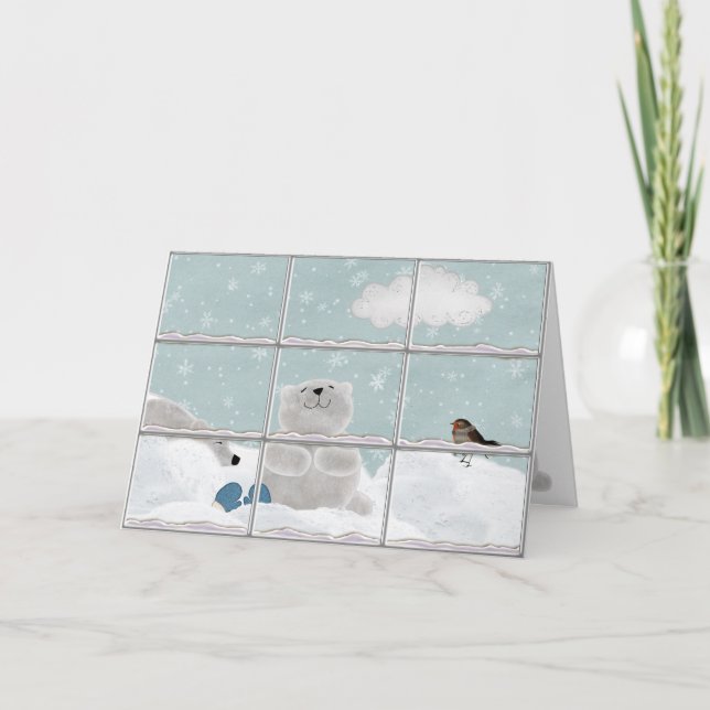 Tarjeta de Oso Polar (Anverso)