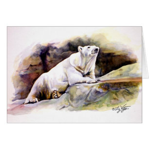 Tarjeta de Oso Polar restante