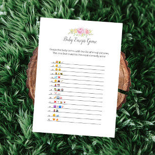 Tarjeta de Oso Teddy Chica de Emojis para bebés