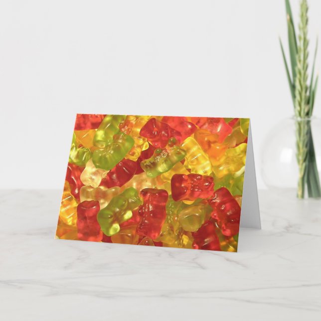Tarjeta de osos Gummy (Anverso)