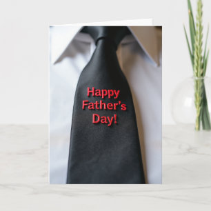 Tarjeta de Outfit Elegante para el Día del Padre
