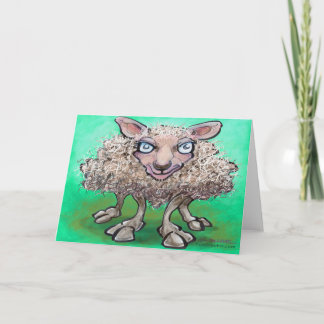 Tarjeta de oveja
