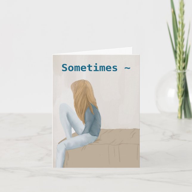 TARJETA DE PADRE A HIJO - SORRIBLE (Anverso)