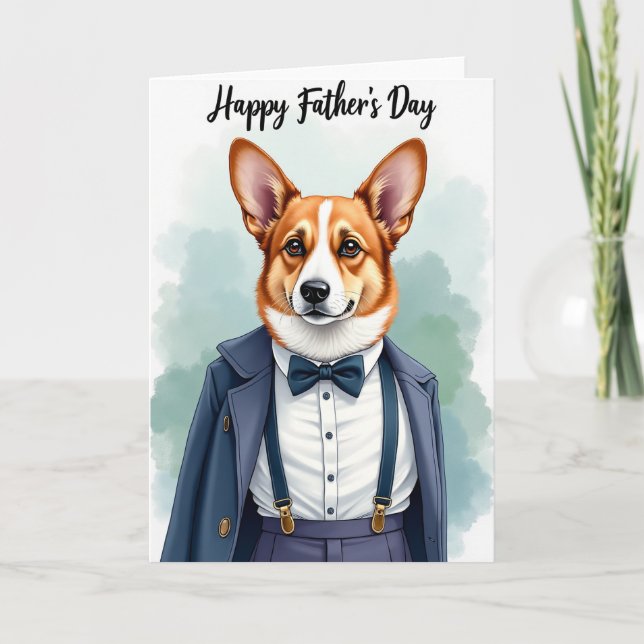 Tarjeta de Padre Canino Sofisticado (Anverso)