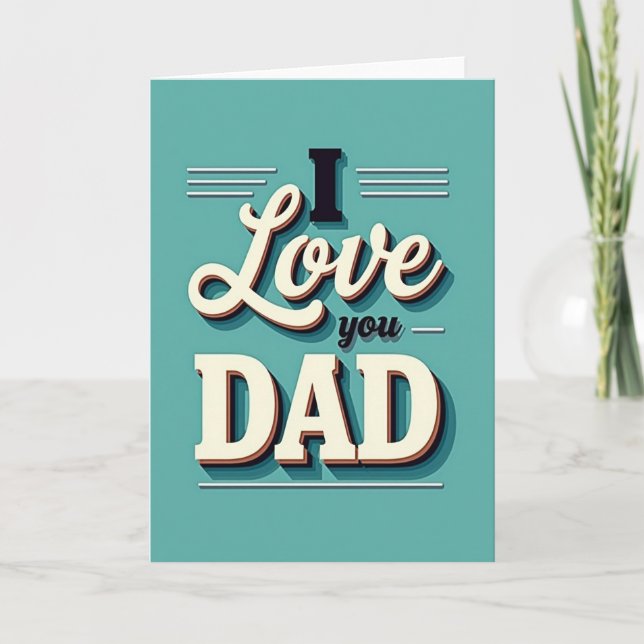 Tarjeta de Padre de Tipo en Capas (Anverso)