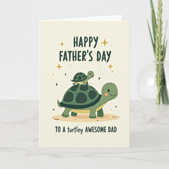 Tarjeta de Padre Reptil Caprichoso (Anverso)