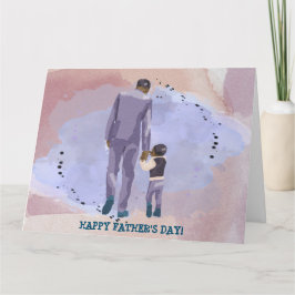 TARJETA DE PADRE Y HIJO