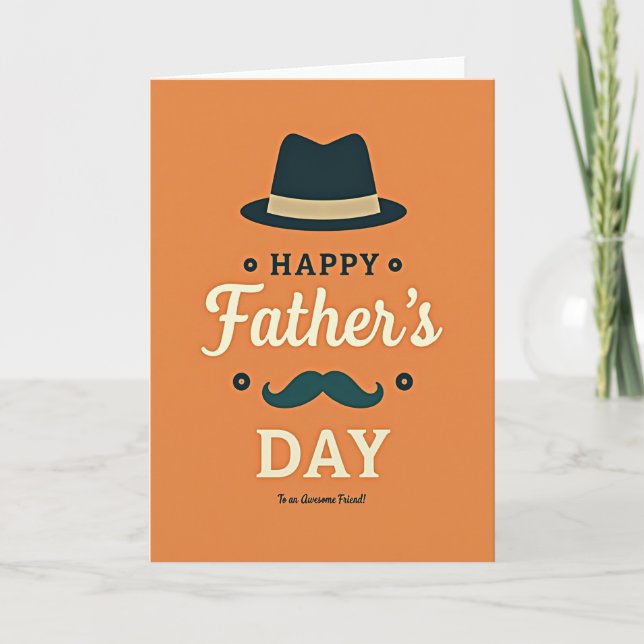 Tarjeta de Padres de Letra Fluyente (Anverso)