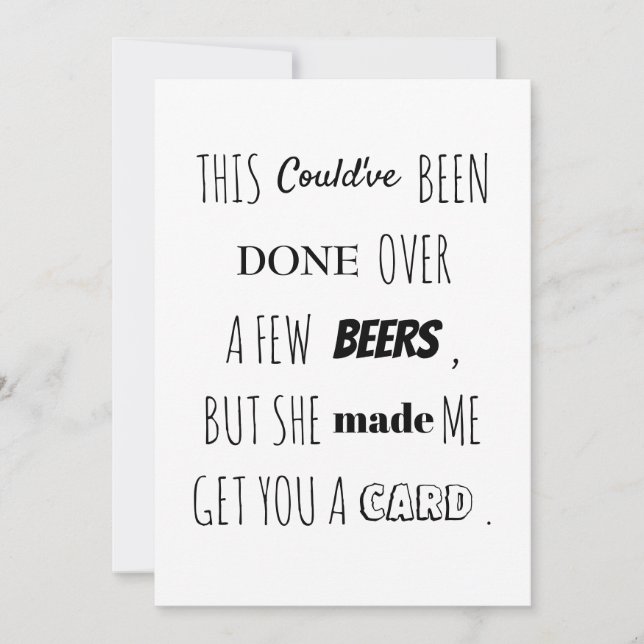 Tarjeta de padrino de boda (Anverso)