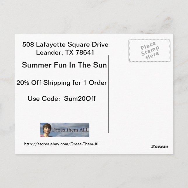 Tarjeta de pago 2 (Reverso)