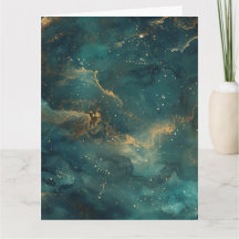 Tarjeta de Paisaje Celeste