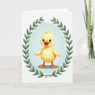 Tarjeta de pajarito dulce