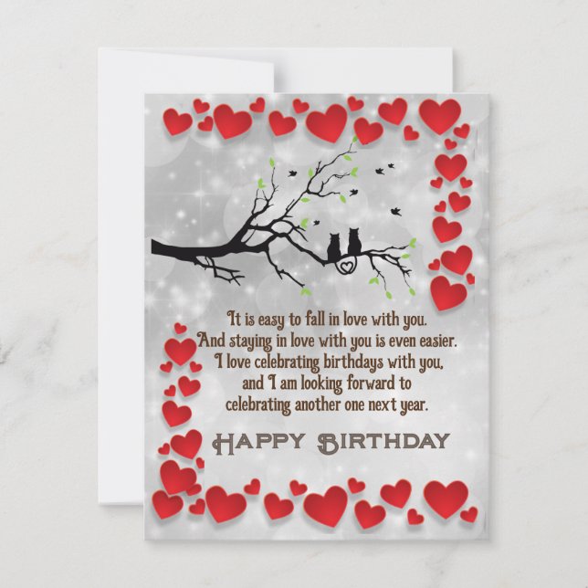 Tarjeta de pájaros (Anverso)