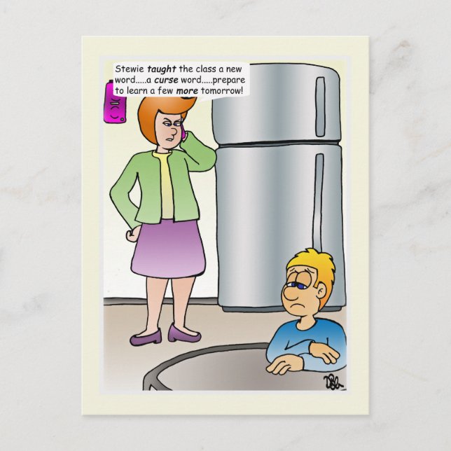 Tarjeta de Palabras Groseras (Anverso)