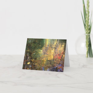 Tarjeta de paleta acuarela