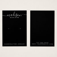 Tarjeta de pantalla de conexión de color negro mon