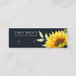 TARJETA DE PANTALLA DE GANANCIA DE NAVY SUNFLOWER