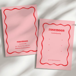 Tarjeta de pantalla de rotación moderna de guion r