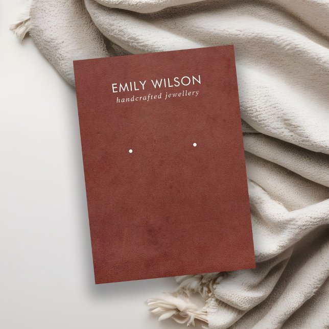 TARJETA DE PANTALLA DE TEXTURA DE CUERO ROJO DE TA (Subido por el creador)