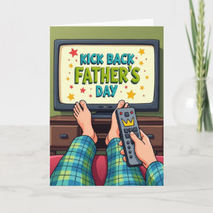 Tarjeta de pantalla de TV del Día del Padre acoged