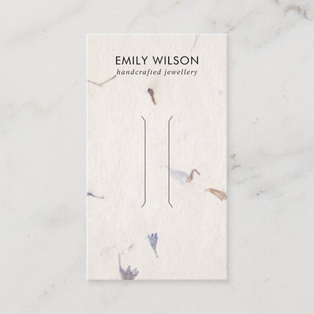 TARJETA DE PANTALLA DEL CLIP DEL PELO DE PAPEL HEC (Anverso)