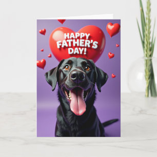 Tarjeta de Papá Canino Cariñoso