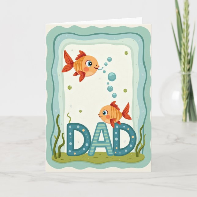 Tarjeta de Papá Oceánico (Anverso)