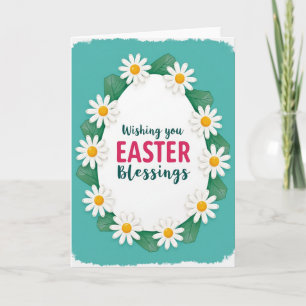 Tarjeta de papel de aluminio floral de primavera