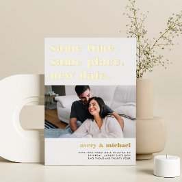 Tarjeta de papel de aluminio para anuncio de poste