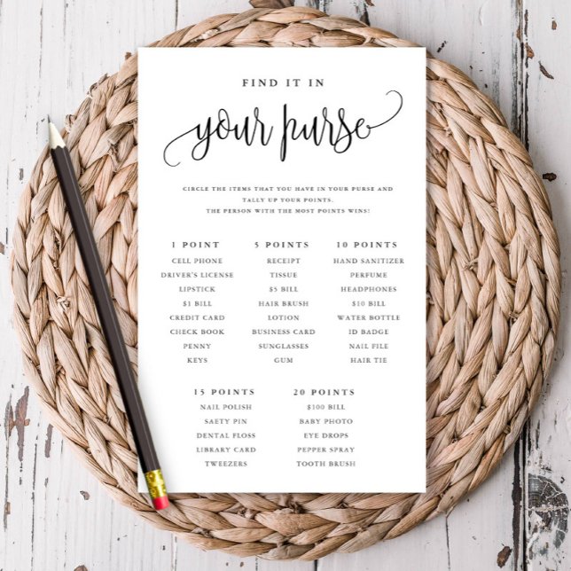 Tarjeta de papel de juego para la ducha de novia d (Subido por el creador)