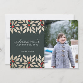 Tarjeta de papel del día de fiesta de los saludos