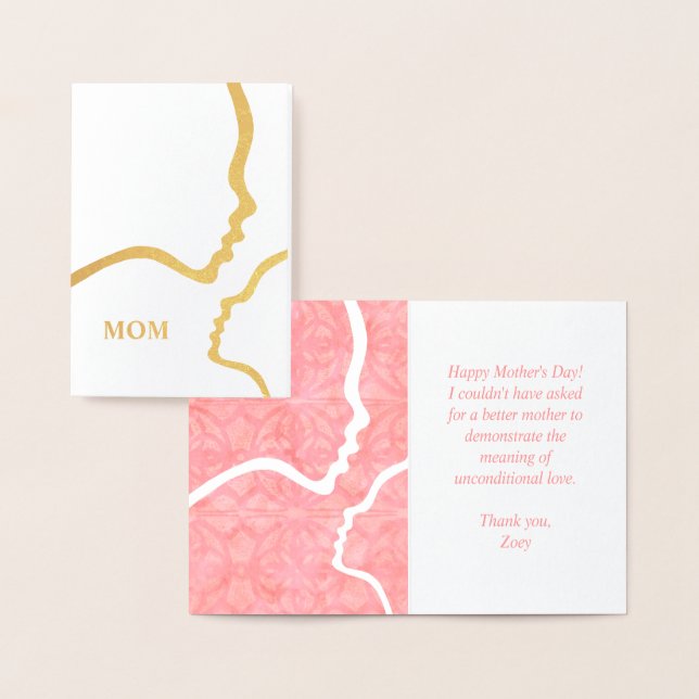 Tarjeta de papel metálico Mini (9x13cm) (Demostración)