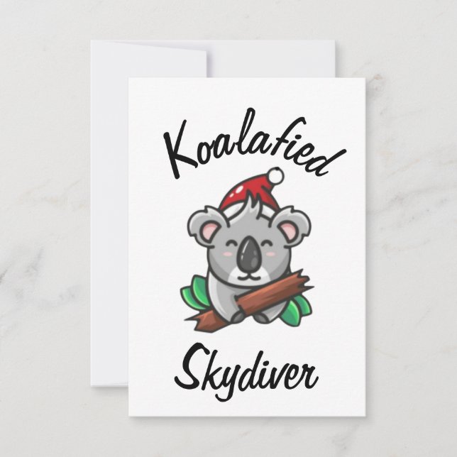 Tarjeta de paracaidista Koalafied (Anverso)
