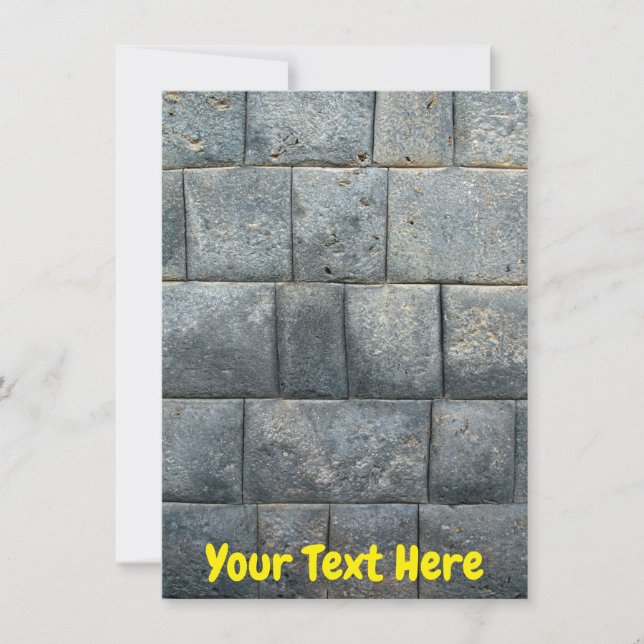 Tarjeta de pared adaptable para Ecuador Inca (Anverso)