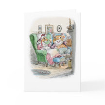 Tarjeta de pareja de ratones de Cheers