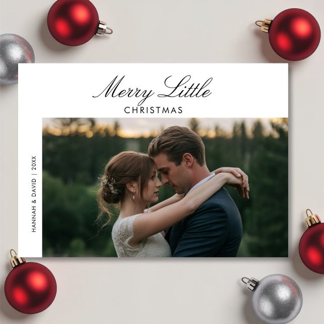 Tarjeta de pareja divertida Merry Little Navidades (Subido por el creador)