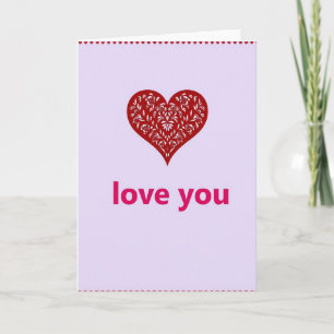 Tarjeta de Pareja Te Amo