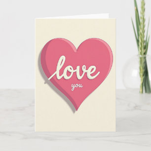 Tarjeta de Pareja Te Amo