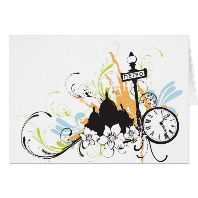 Tarjeta de París (Anverso (Horizontal))