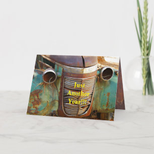 Tarjeta de parrilla de coches de época