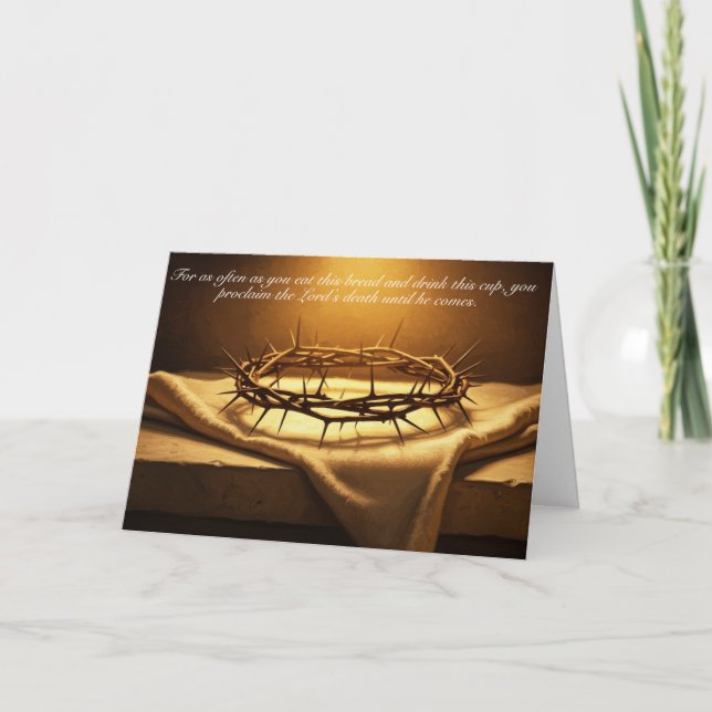 Tarjeta de pasaje cristiana (Anverso)