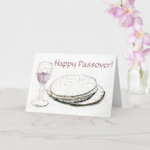 Tarjeta de pasaje Pesach de bienvenida en inglés d